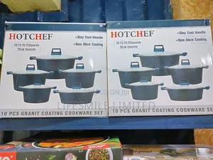 10pcs Quality Granite Cookware Set