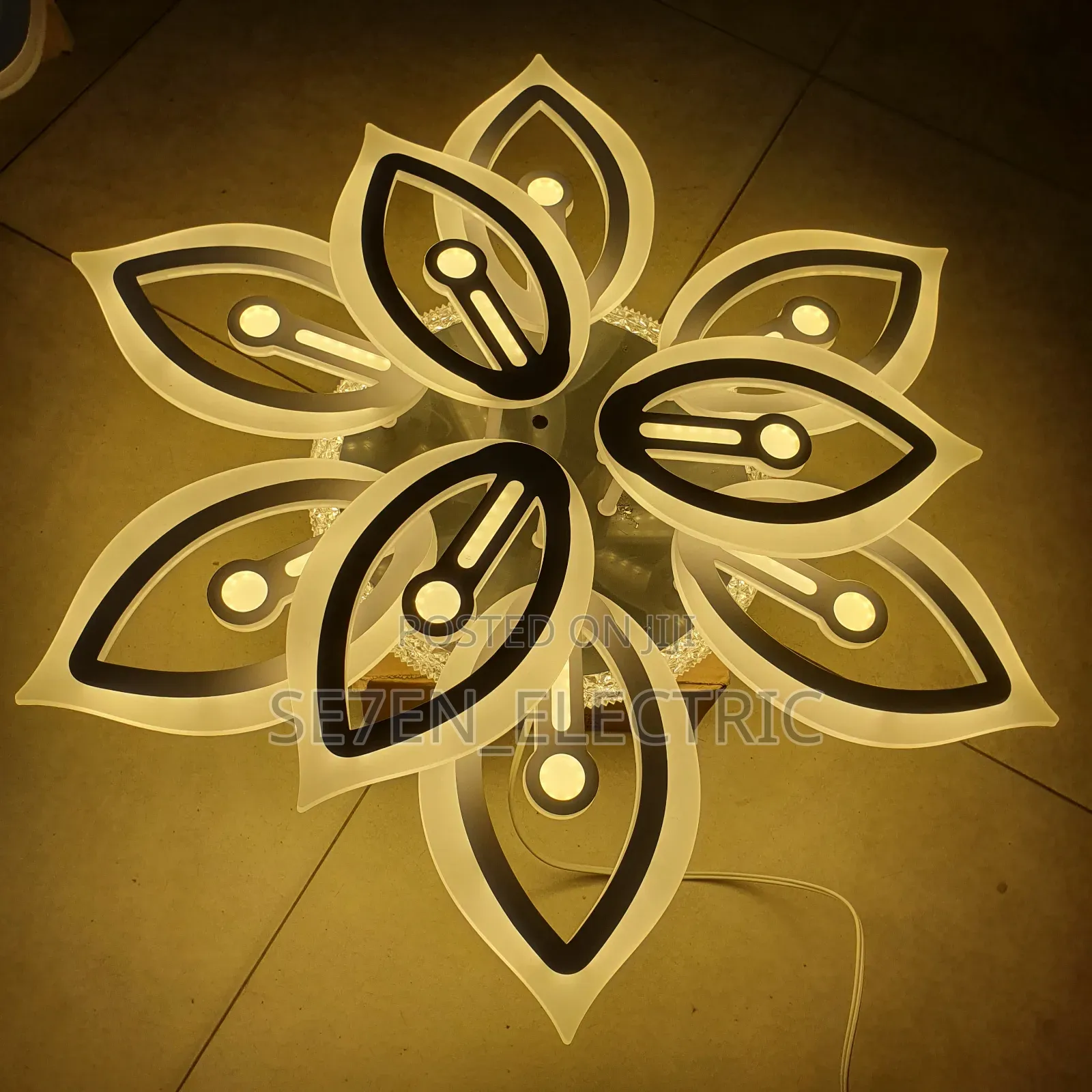Ceiling Flush Chanderlier Light