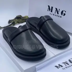 MNG Mango Leather Half Shoe for Men's