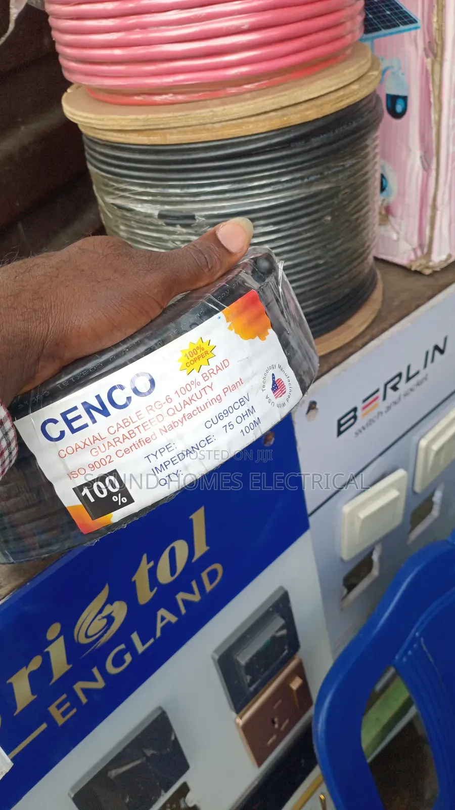 Cenco 100% Copper Television Connection Cable