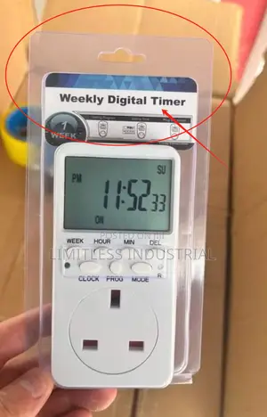 Digital Socket Programmable Timer