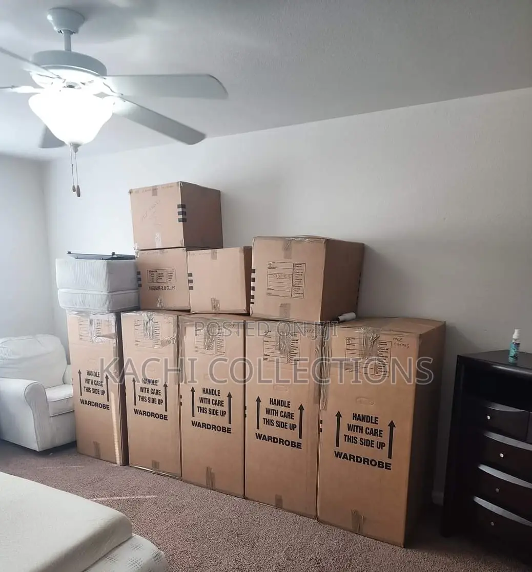 Brown Cartons Medium Size