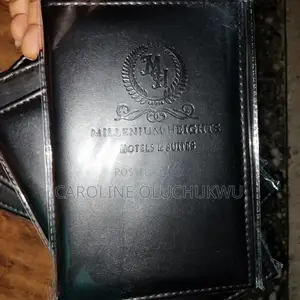 Bill Folder And Menu Folder (Hotel Amenities)