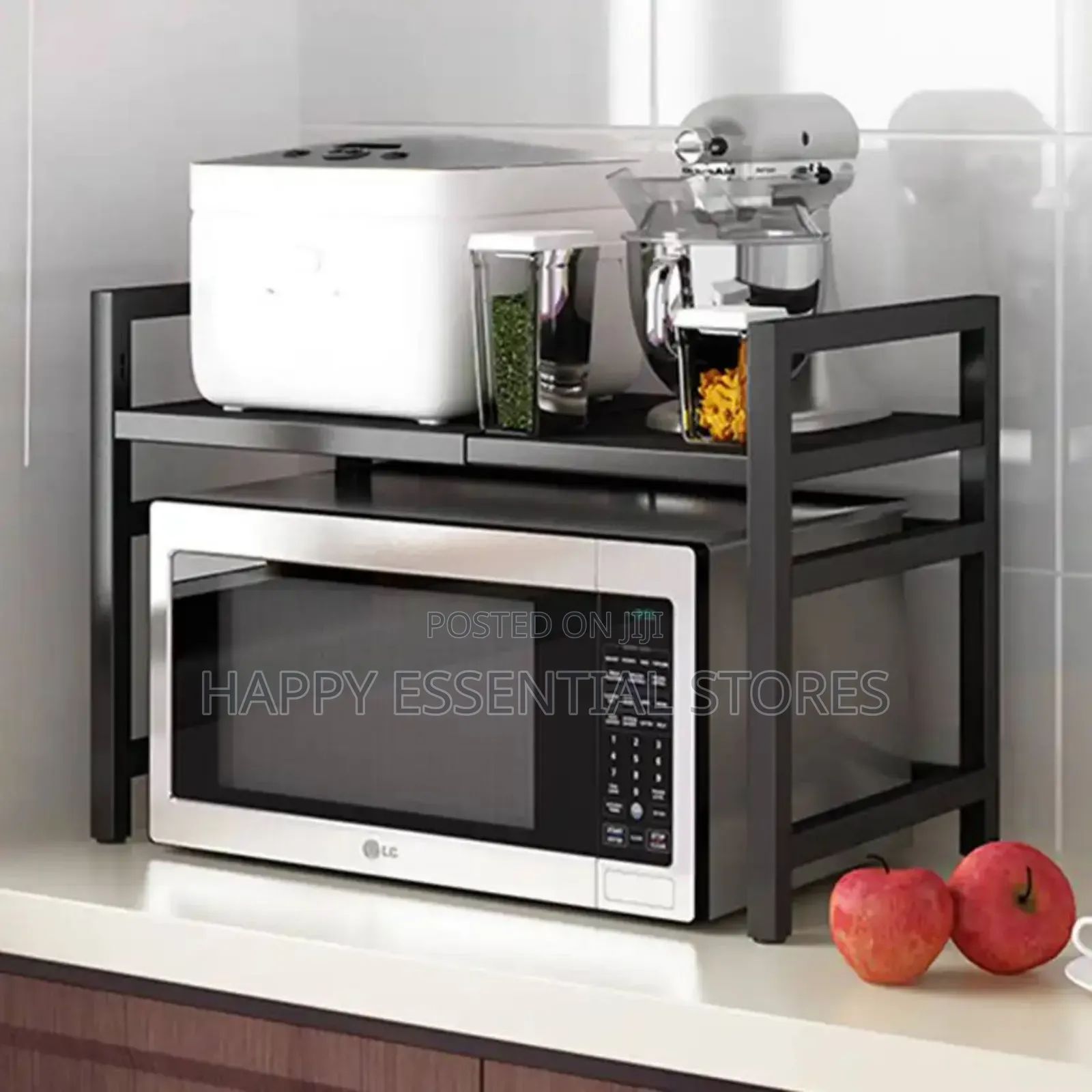 Kitchen Microwave Oven Rack Utensils Cooker Storage Organize