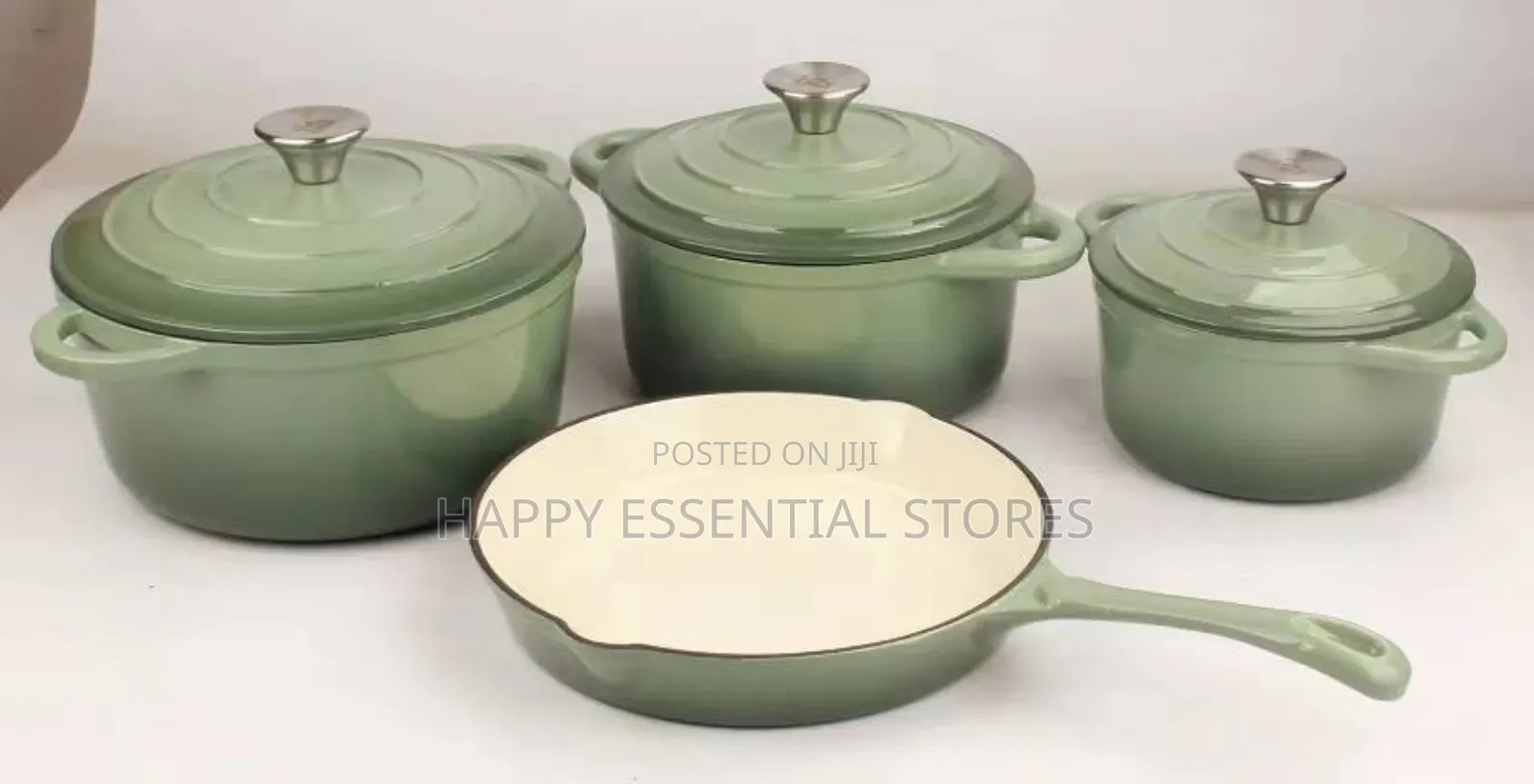 Heavy Cast Iron Pot Comes With Colour Box