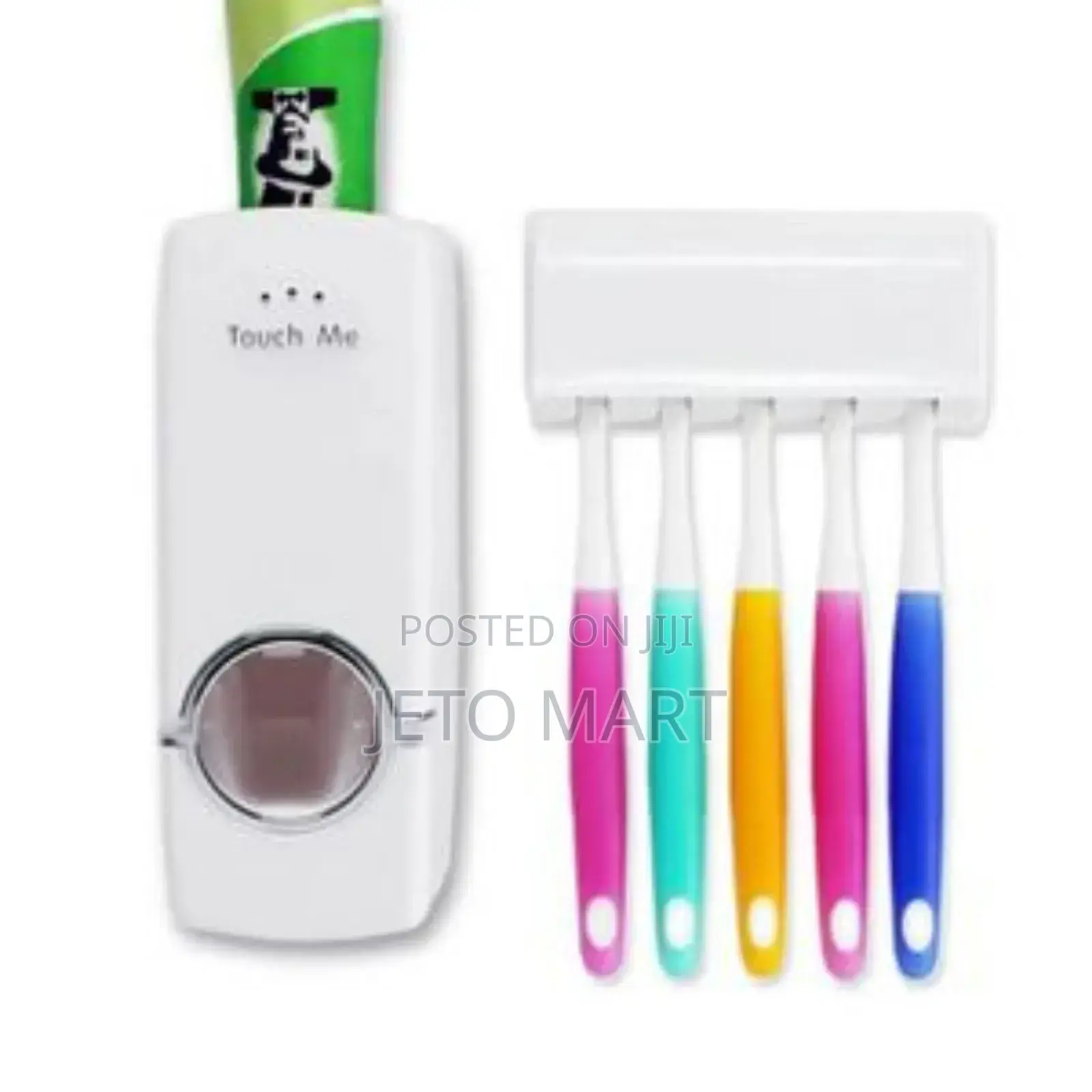 Toothpaste and Brush Dispenser