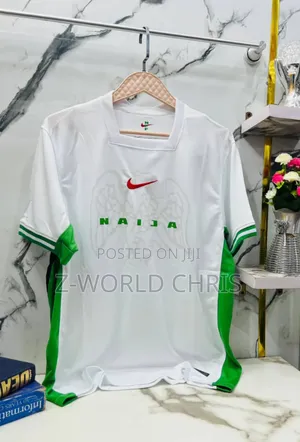 Nigeria Official 24/25 Away White Jersey