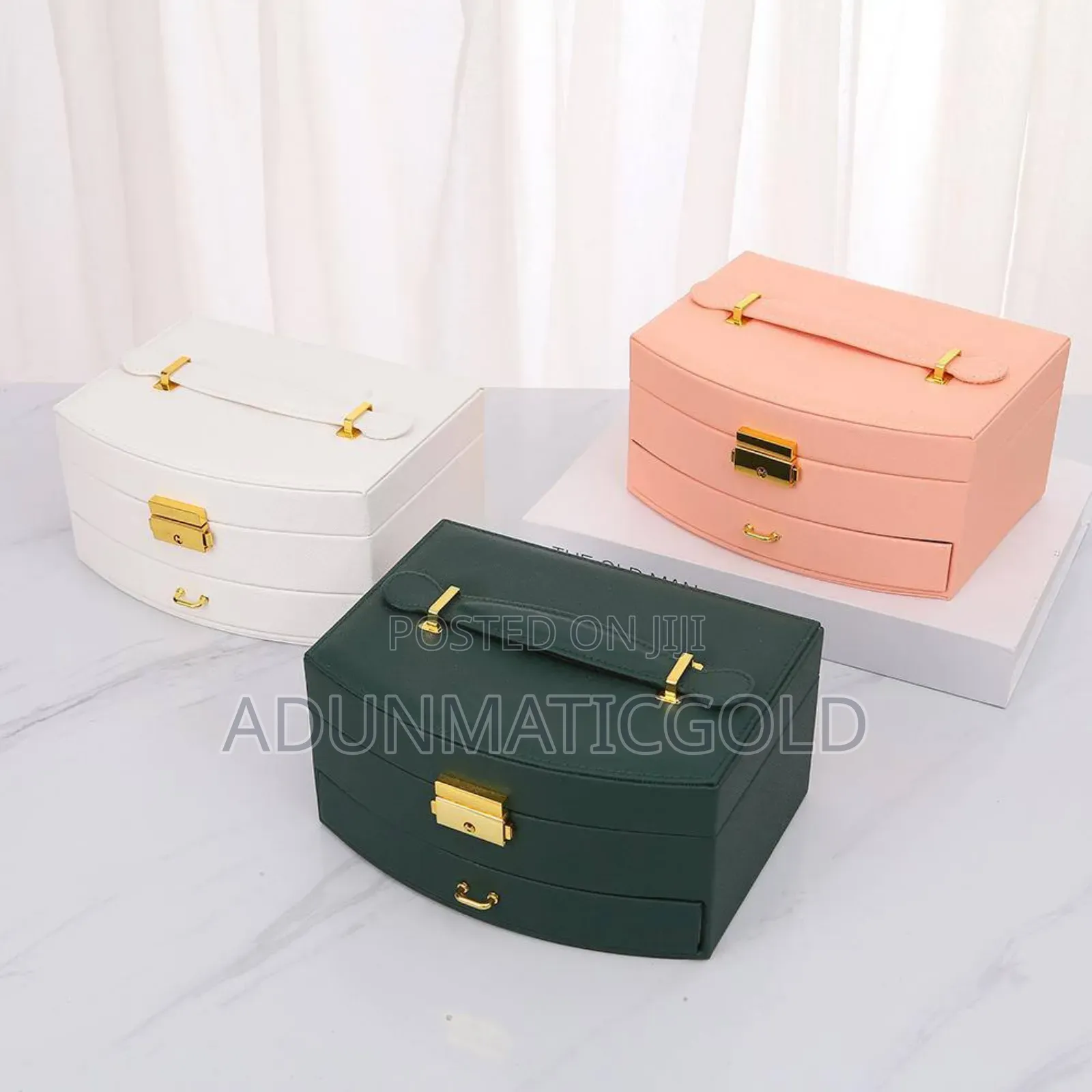 Leather Jewelry Box