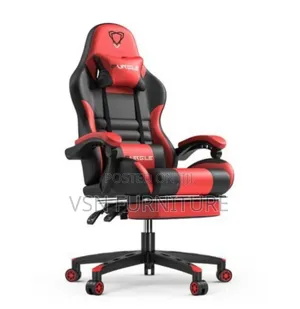 Home and Office Gaming Chair With Footrest