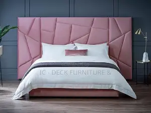Bdf29 Upholstered and Fabric 6x6ft Bed Frame