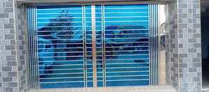 Stainless Steel Blue Gate Design