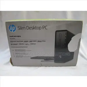 Photo - New Desktop Computer HP Slimline 290 4GB Intel Celeron SSD 500GB