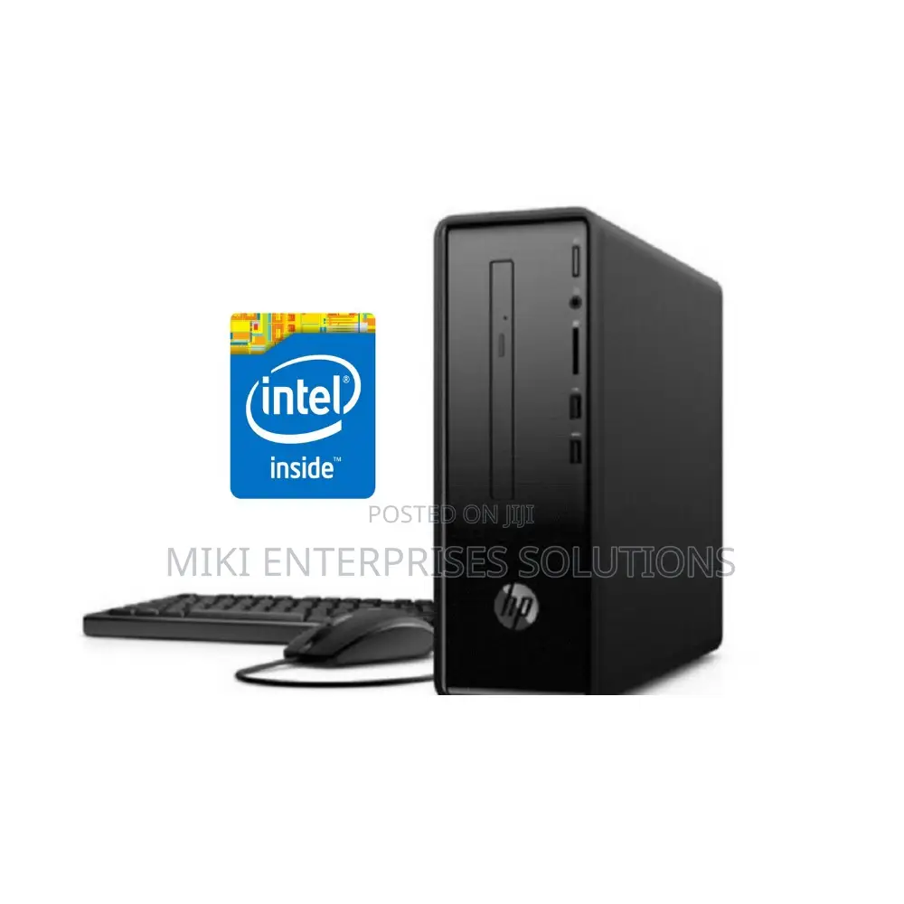 New Desktop Computer HP Slimline 290 4GB Intel Celeron SSD 500GB