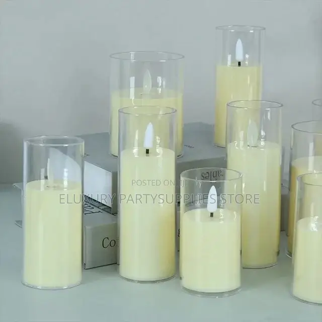 Crystal Glass Candle