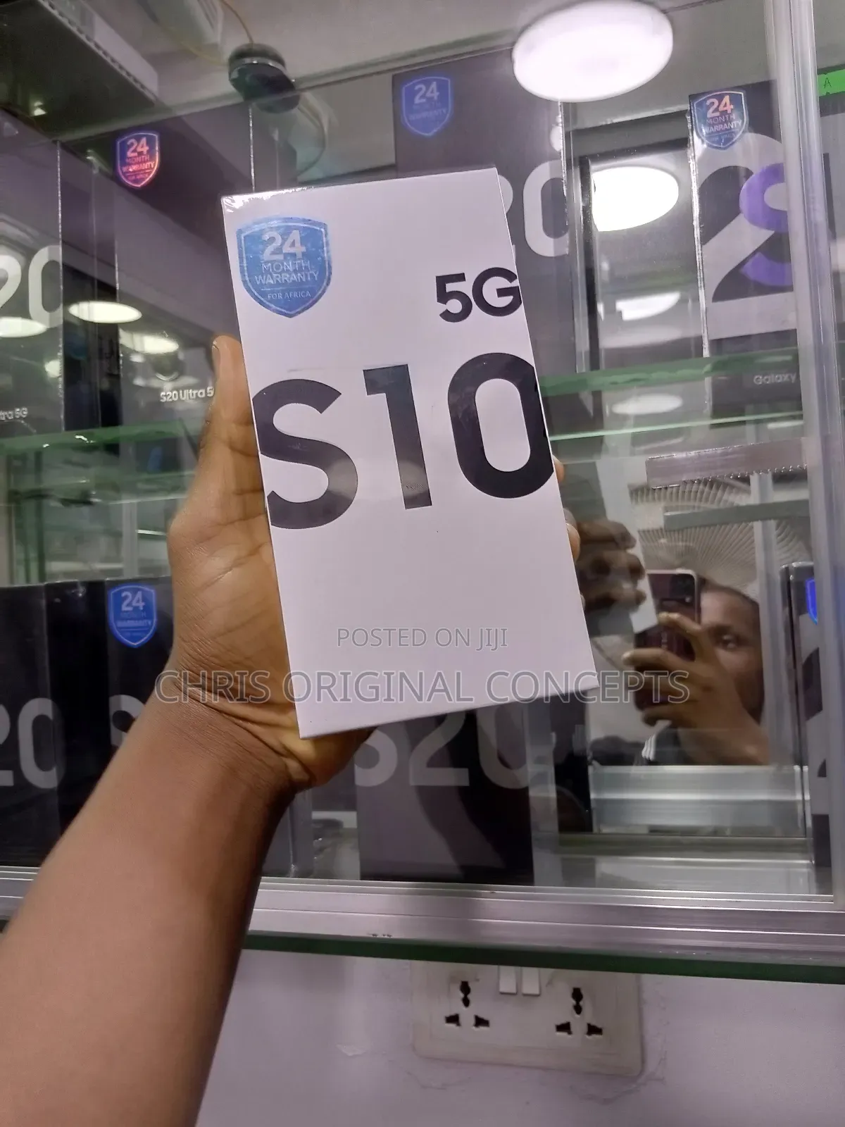 New Samsung Galaxy S10 5G 256 GB Silver