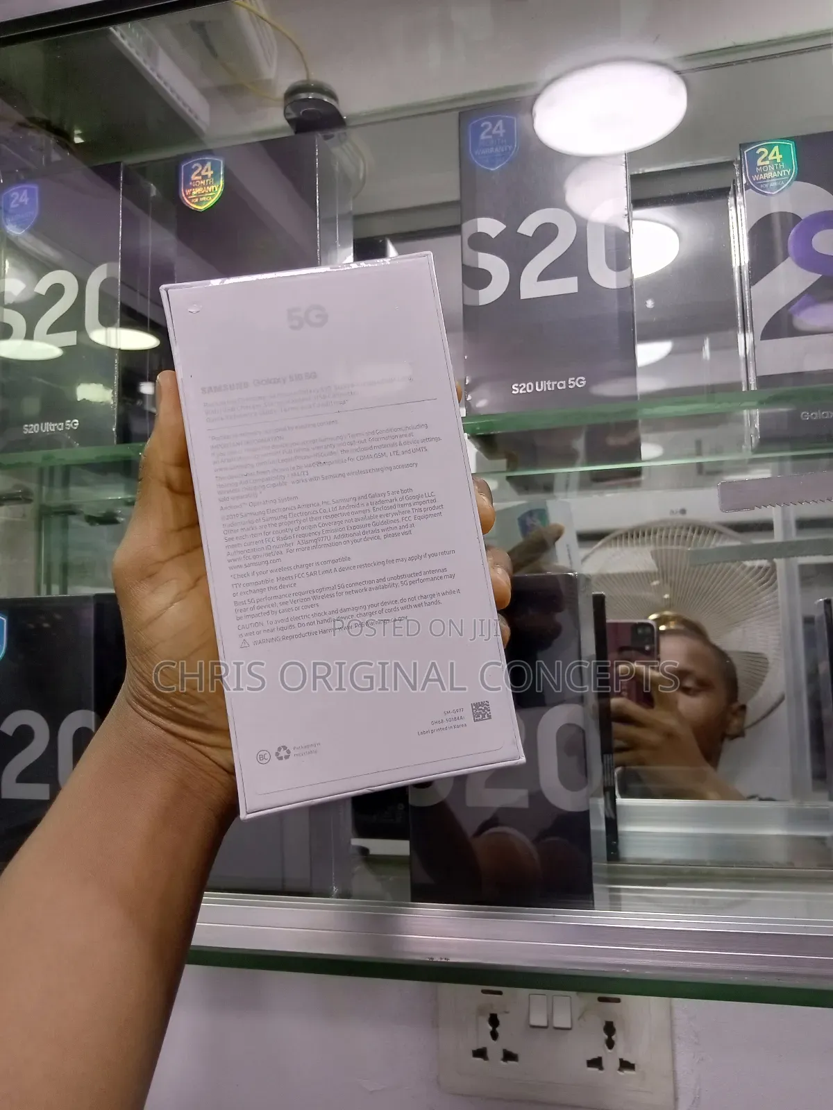 New Samsung Galaxy S10 5G 256 GB Silver