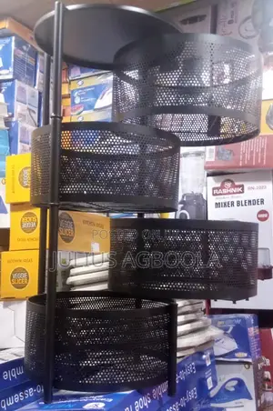 4 Layer Movable Kitchen Rack