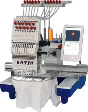 Photo - 1 Head 12 Needles Embroidery Machine