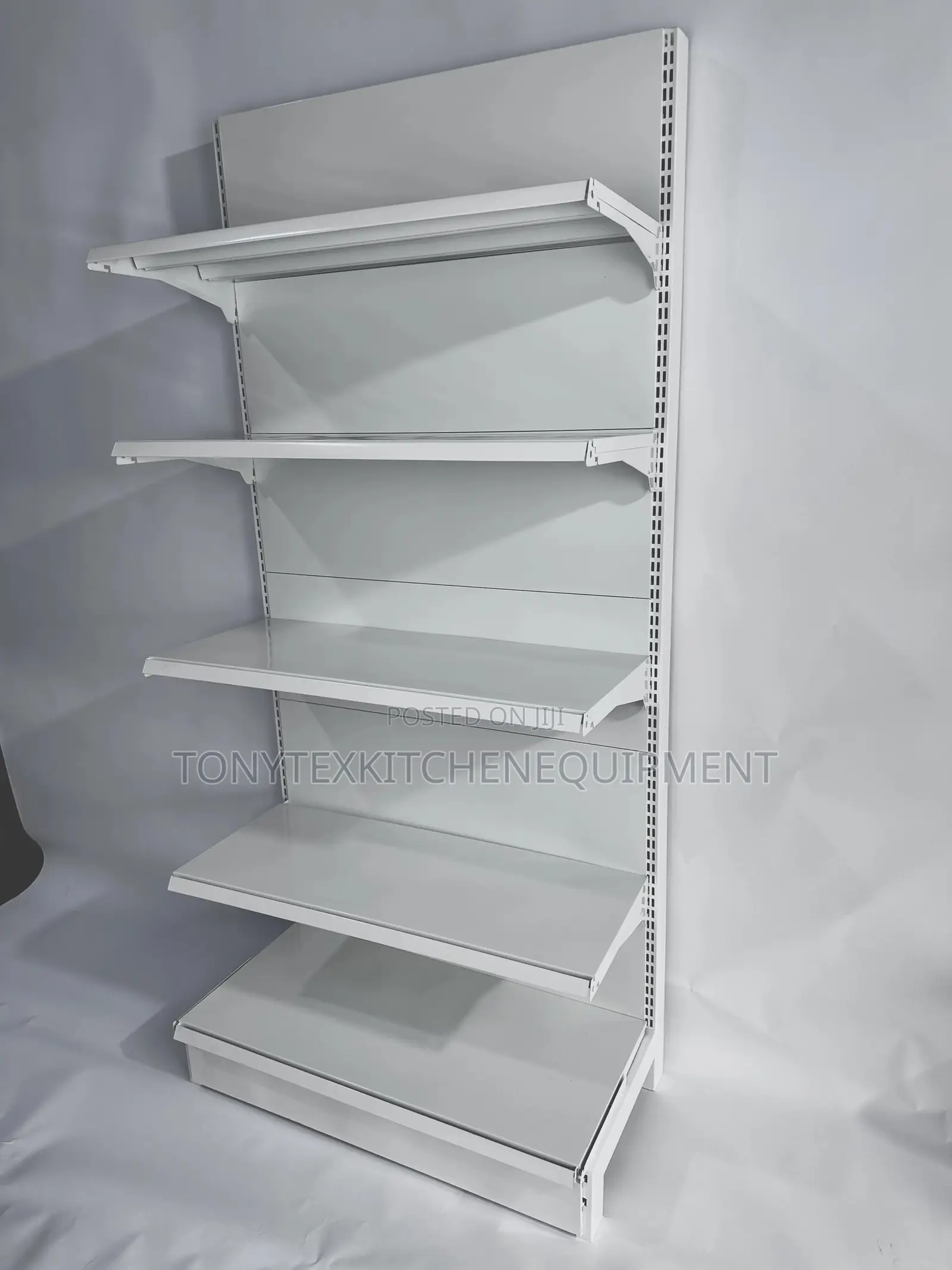 Single Supermarket Shelves