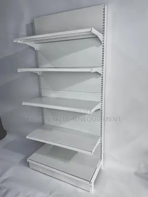 Single Supermarket Shelves