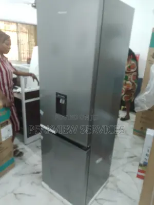 New in Hisense Double Door Ferigerator Rd-35dcb [264L}