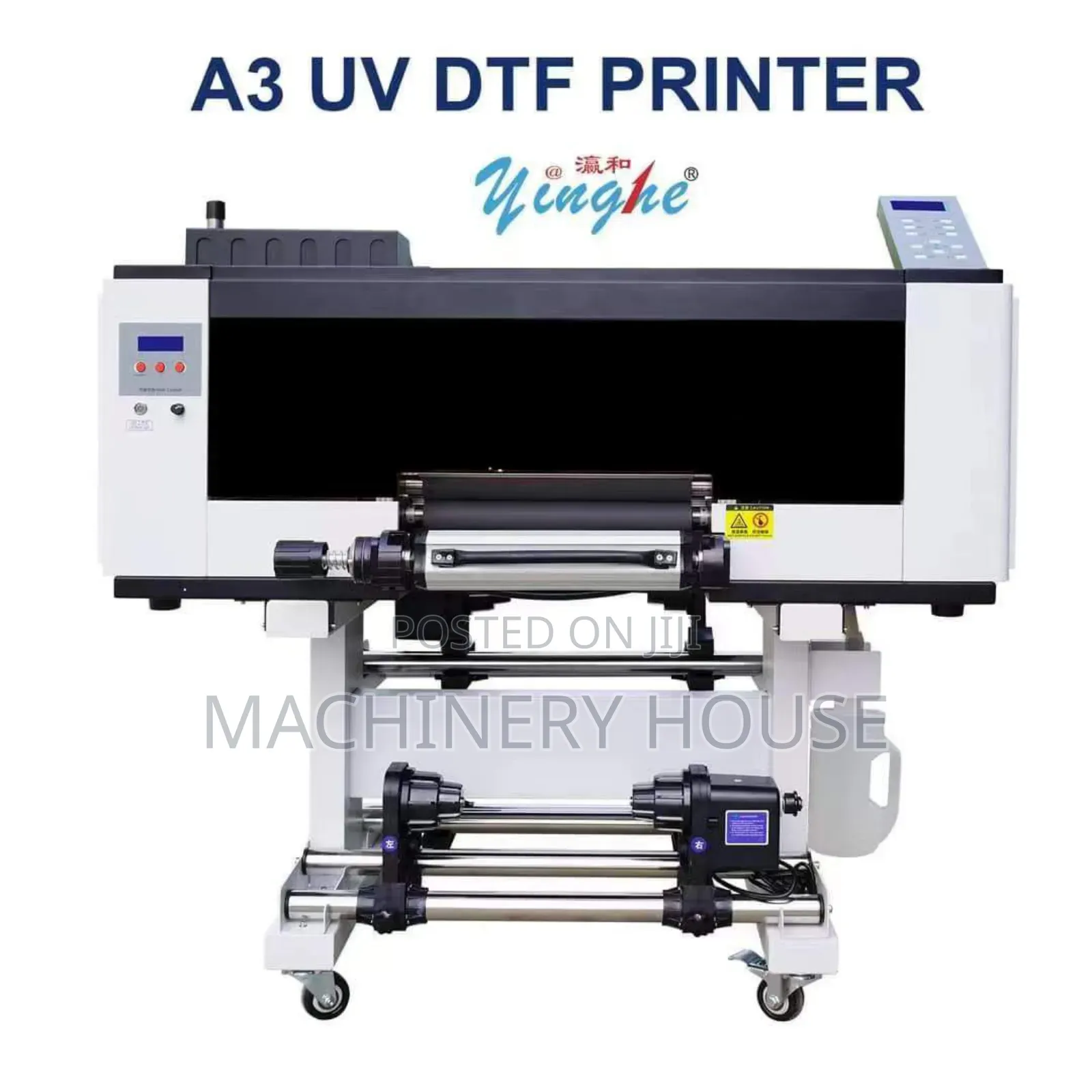 A3 Uv DTF Printer With 3 Pieces Xp600 Heads