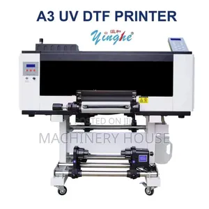 A3 Uv DTF Printer With 3 Pieces Xp600 Heads