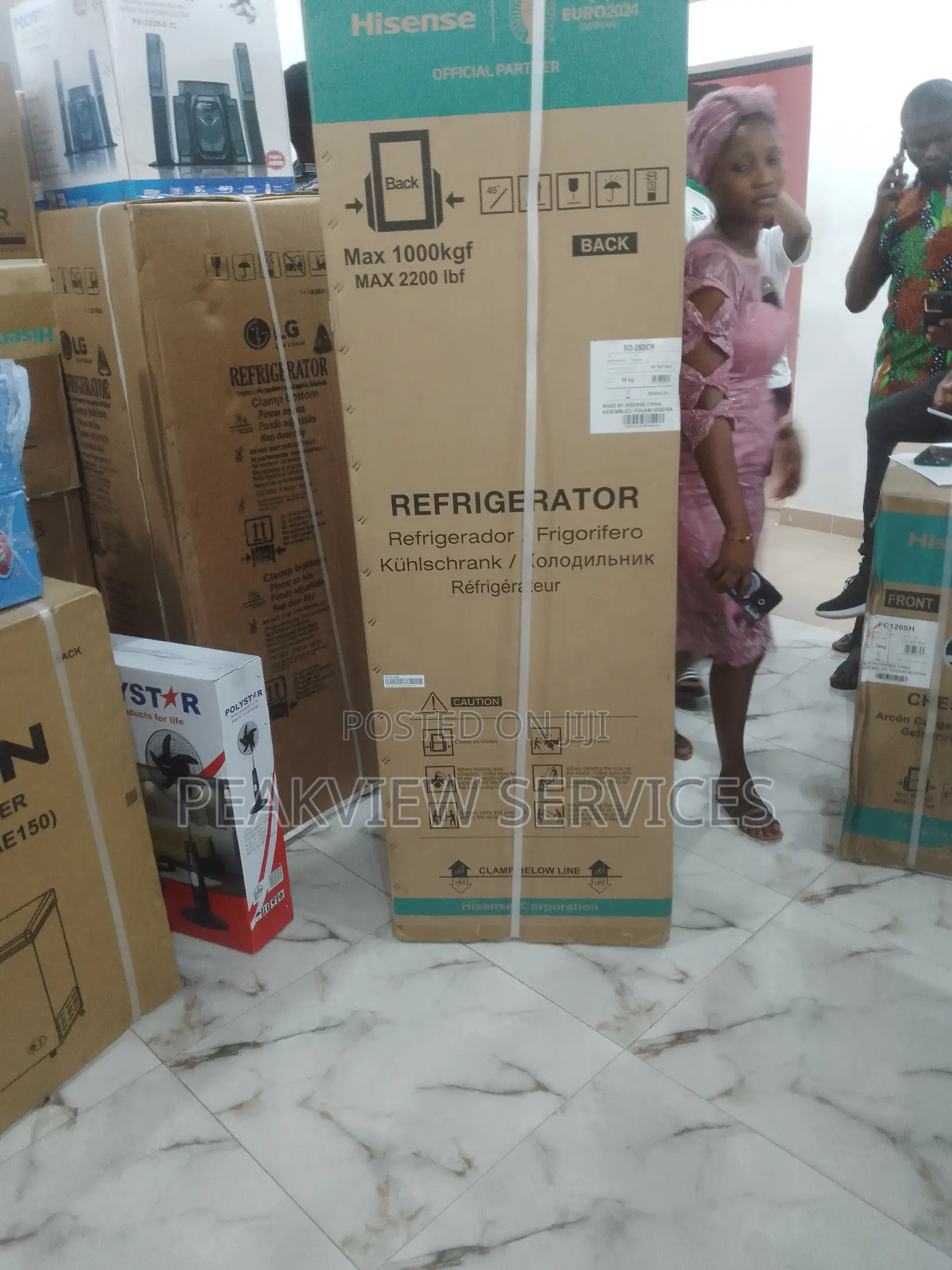 Classic Hisense Double Door Refrigerator Rd-35dcb {264L]