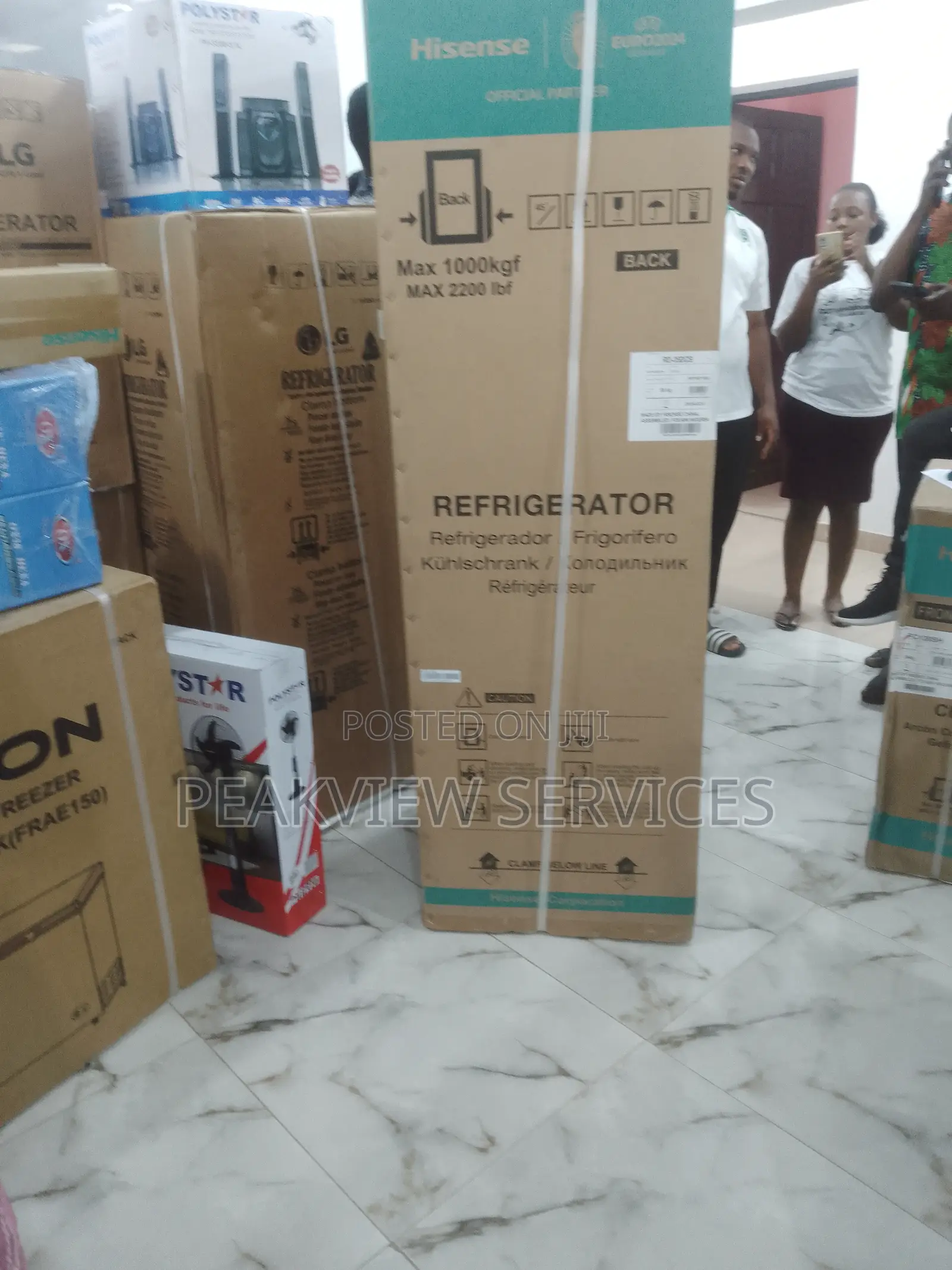 100%Hisense Double Door Refrigerator Rd-35dcb
