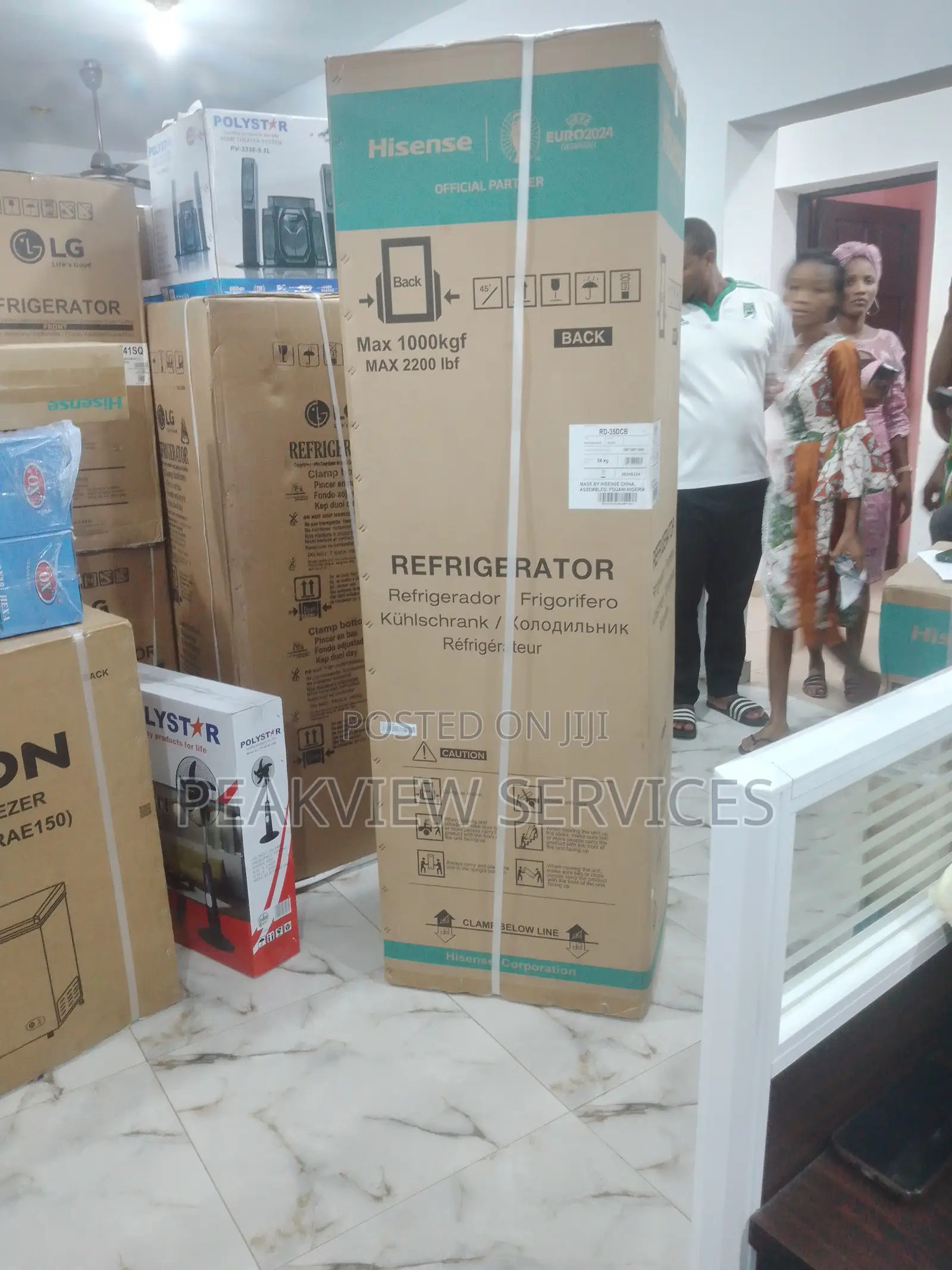 High Quality Hisense Double Door Refrigerator Rd-35dcb {264L