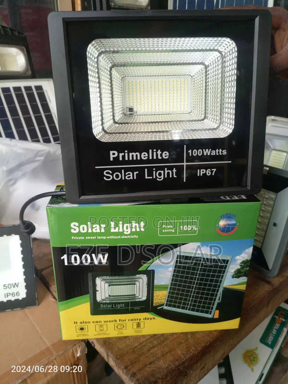 Solar Light 100w