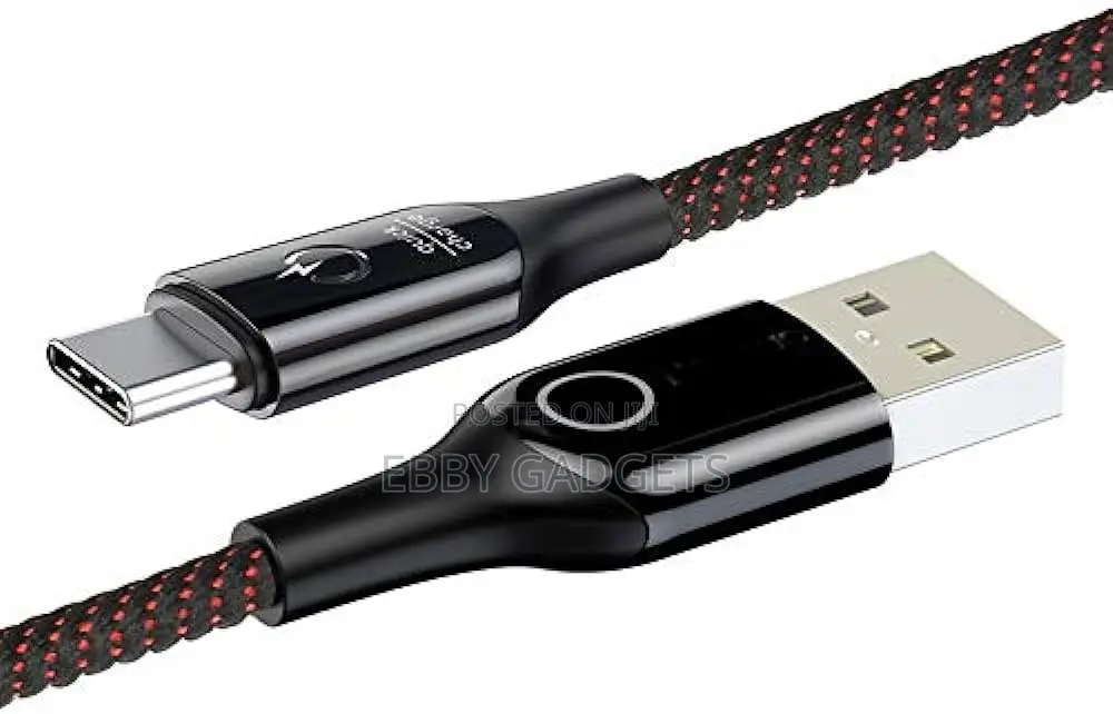 Baseus 3A Smart Power Off USB Type C Cable Quick Charger Typ