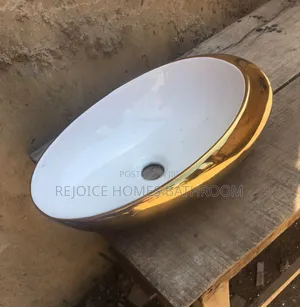 Quality Gold and White Basin