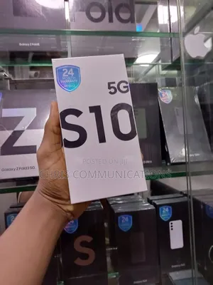 New Samsung Galaxy S10 5G 256 GB Silver