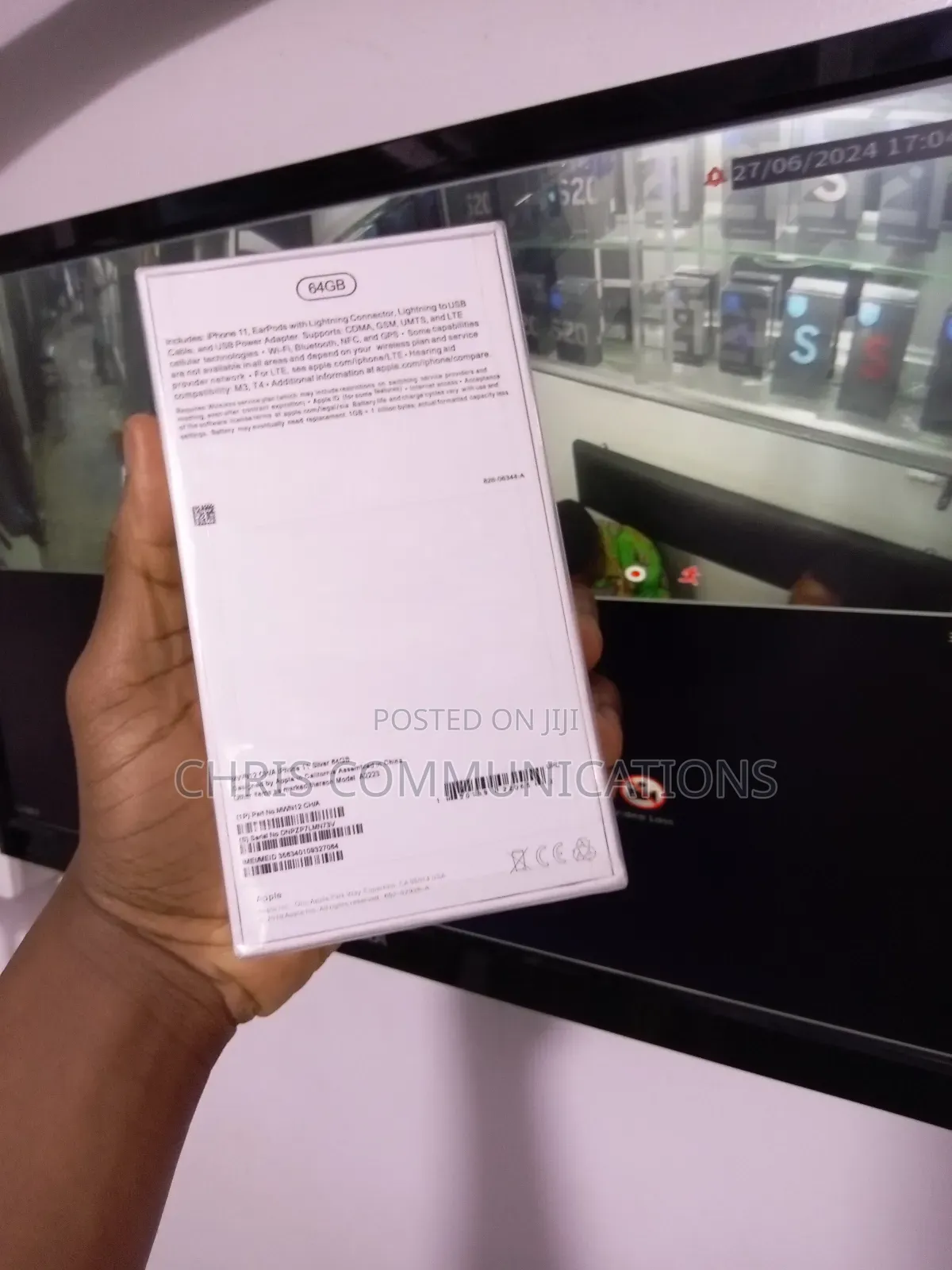New Apple iPhone 11 64 GB White