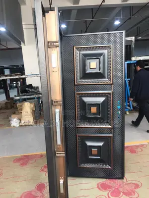 3ft Copper Cast Security Steel Door