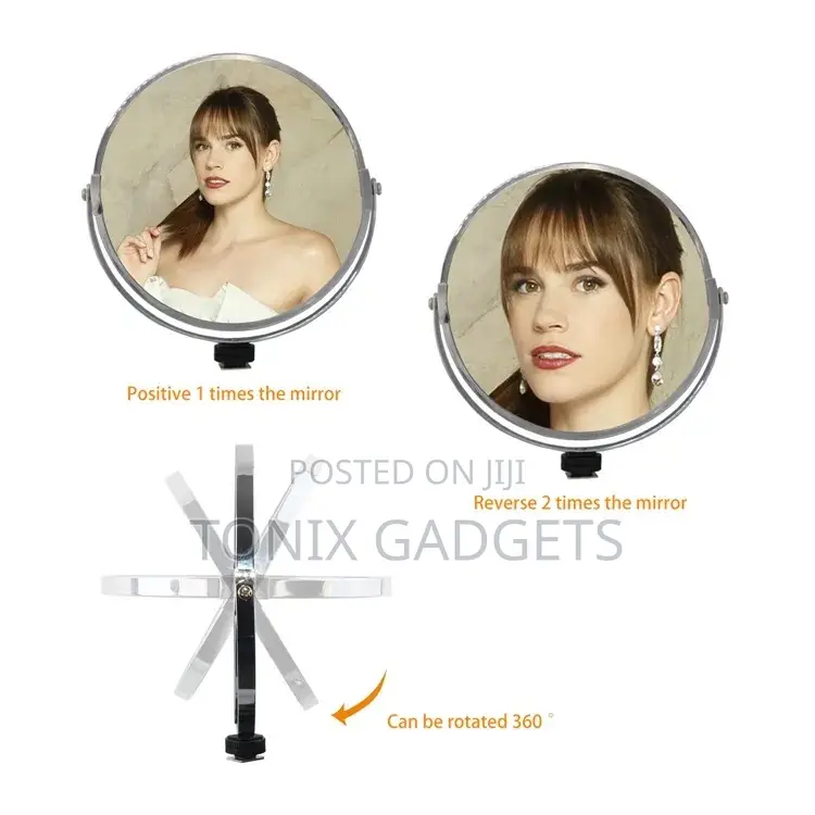 Rechargeable Led Selfie Ringlight + Tripod Stand- M45 18’’