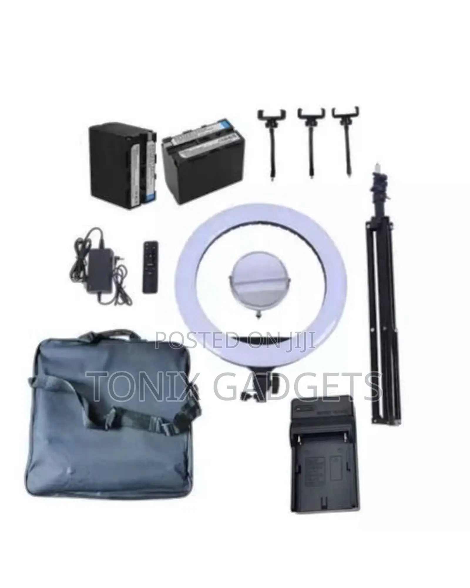 Rechargeable Led Selfie Ringlight + Tripod Stand- M45 18’’