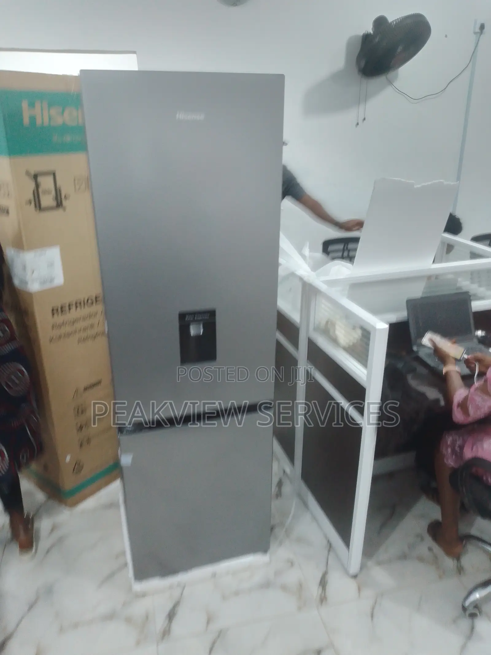 The Original Hisense Double Door Refrigerator Rd-35dcb[264L