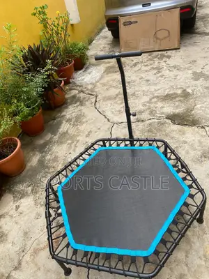 Children Trampoline With Safety Handle
