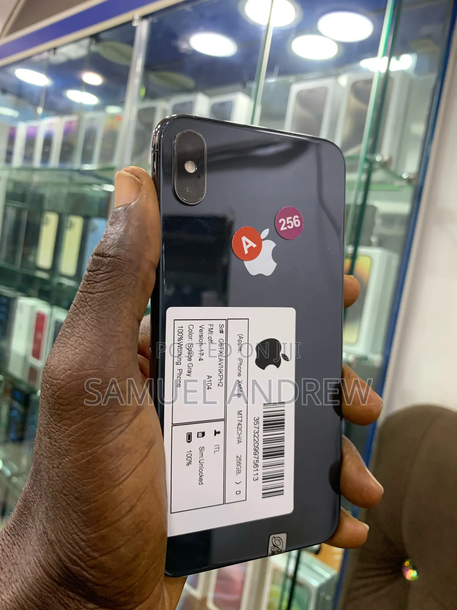 Apple iPhone XS Max 256 GB Black