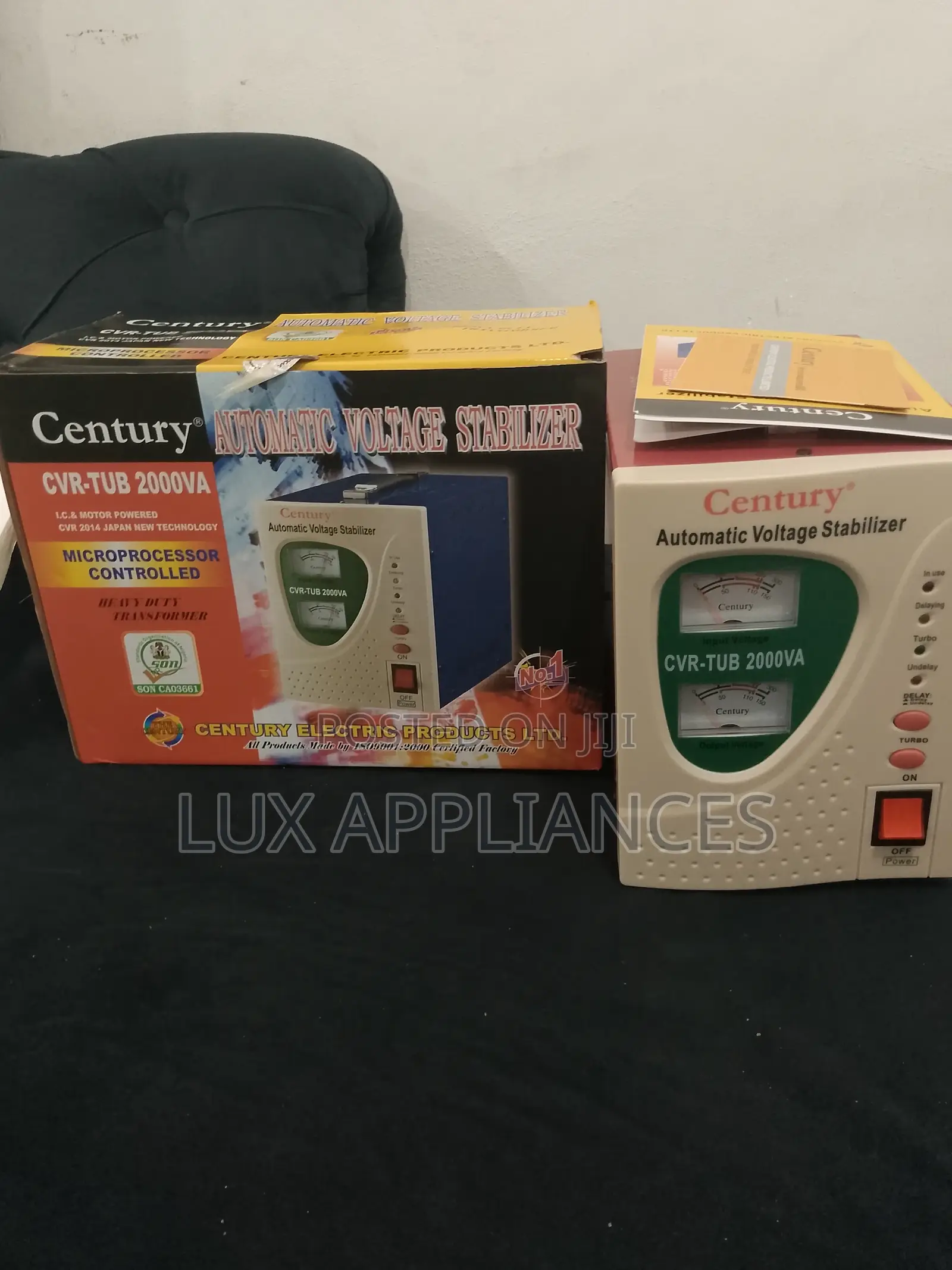 Brand New 2000 Voltage Century Stabilizer