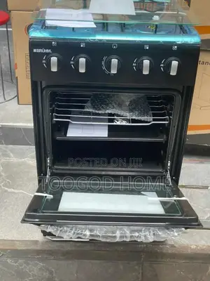 4 Burner Gas and Oven Cooker