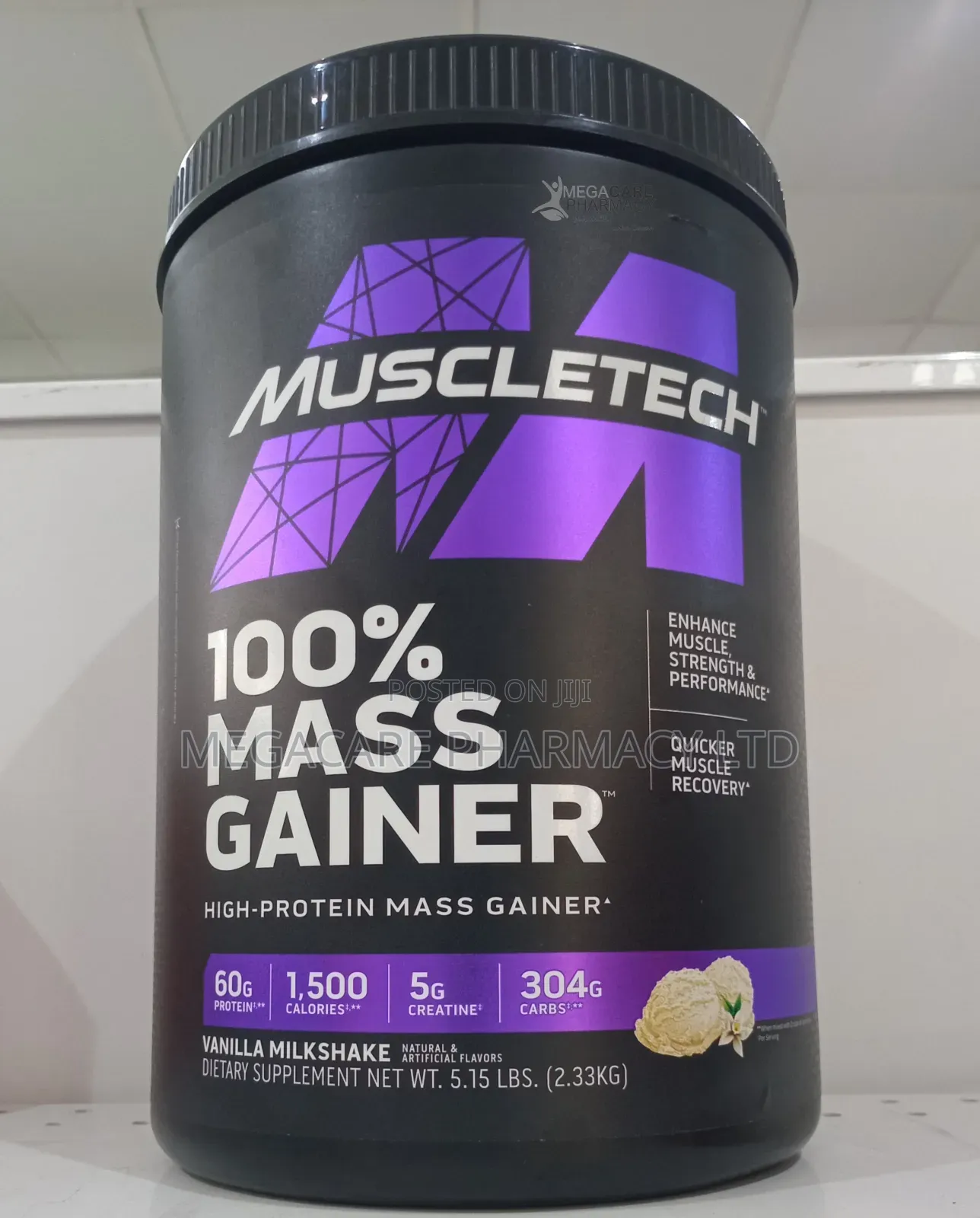 Muscletech 100% Mass Gainer