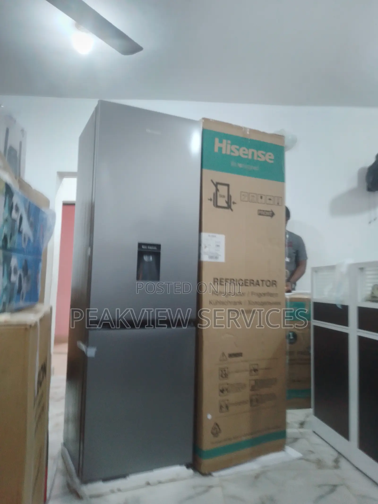 Powerful Hisense Double Door Refrigerator Rd-35dcb{264L}