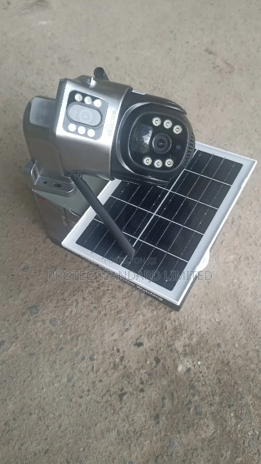 4g Solar PTZ Camera Dual Lens