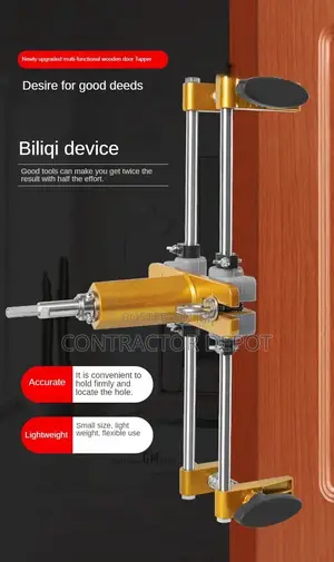 Replace Mortice Solid Wood Smart Door Lock Jig Hole Opener