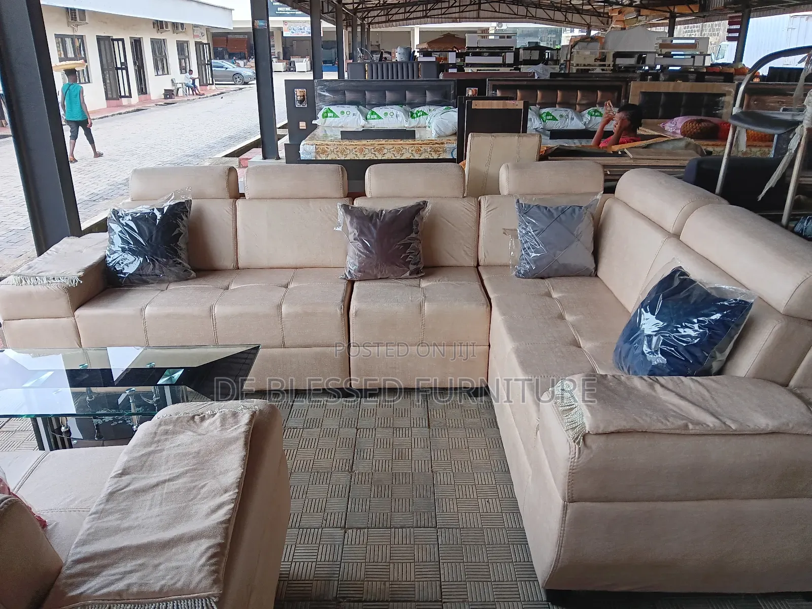 Lshaped Sofa