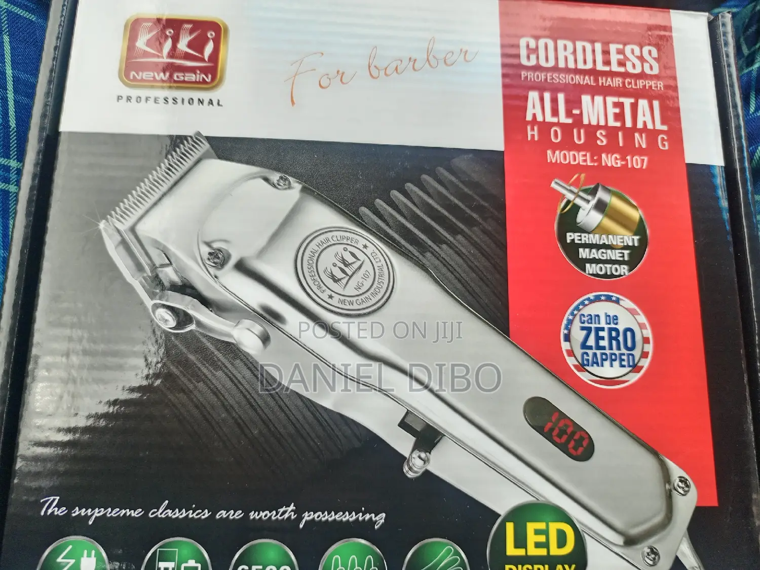 Kiki Metal Digital Clipper