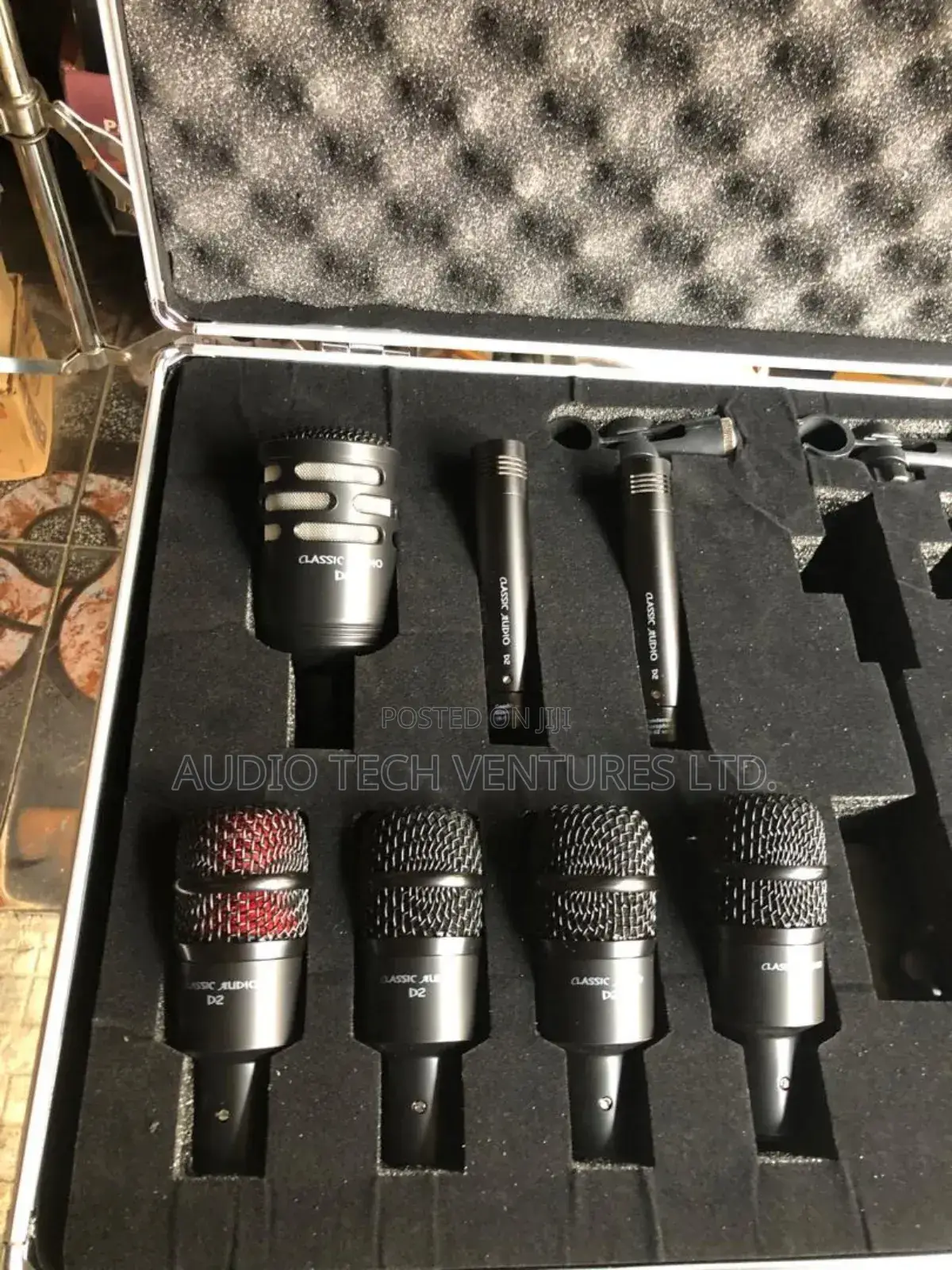 Classic Audio D2 Drum Mic 7 Set